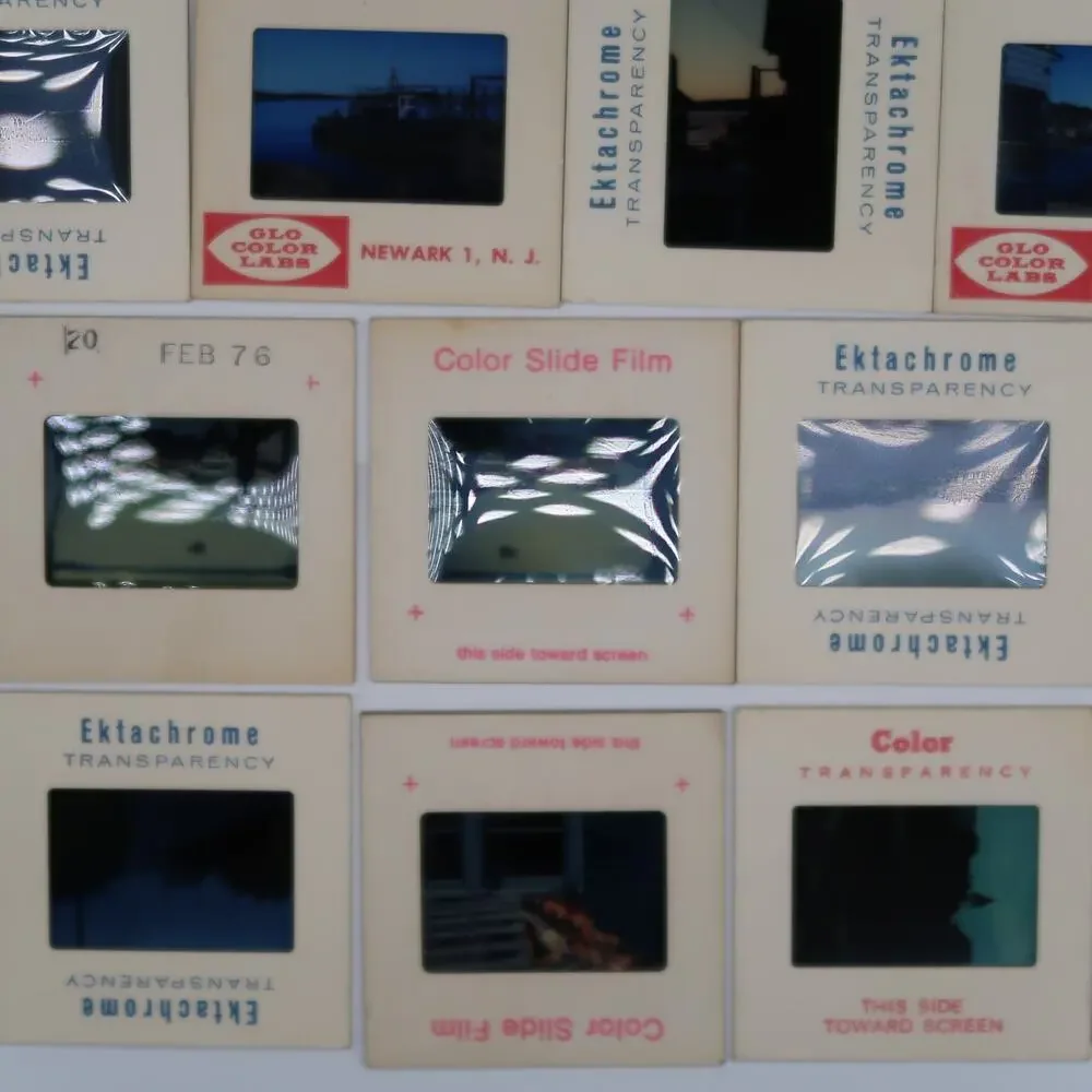 35mm Slides 1970s Lot of 45 Vintage Maine Coast Ocean Architecture Photography